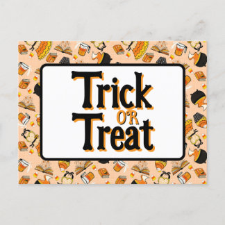 Schattigee Halloween Baking thema kaart
