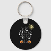 Schattigee Halloween Bat & Ghosts Sleutelhanger (Achterkant)