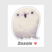Schattigee Halloween Decoratie Spooky Ghost Sticker (Vel)