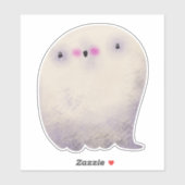 Schattigee Halloween Decoratie Spooky Ghost Sticker (Vel)