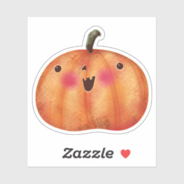 Schattigee Halloween Decoratie Spooky Pumpkin Sticker