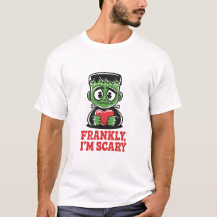 Schattigee Halloween Eerlijk gezegd, ik ben eng T T-shirt