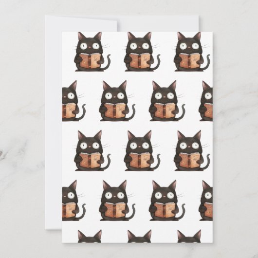 Schattigee Halloween Fun Party Uitnodiging (Achterkant)