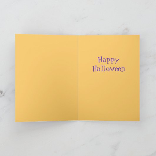 Schattigee Halloween Ghost Kaarten (Binnen)