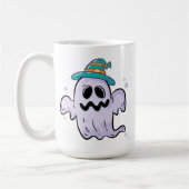 Schattigee Halloween Ghost Mok - Funny Spooky Seas (Links)