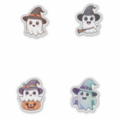 Schattigee Halloween Ghosts Pack Kawaii Spooky Sticker (Voorkant)