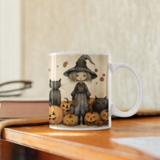 Schattigee Halloween Heks 15 Mok