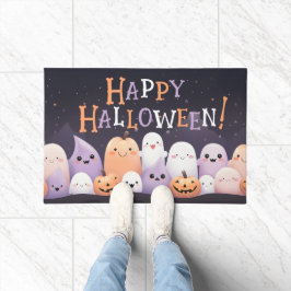 Schattigee Halloween Kawaii Ghost Deurmat