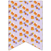 Schattigee Halloween Kinder Party Supplie Vlaggetjes (Eerste vlag)