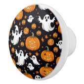 Schattigee Halloween-knop Keramische Knop (Rechts)