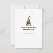 Schattigee Halloween Little Boo Bash Party Kaart (Achterkant)