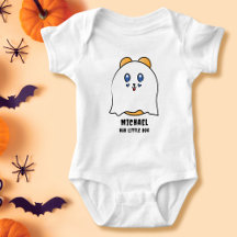 Schattigee Halloween Little Boo Ghost gepersonalis