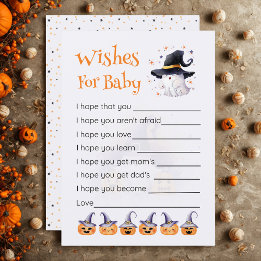 Schattigee Halloween Little Boo is te wijten wense Kaart