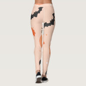 Schattigee Halloween Monster Leggings (Achterkant)