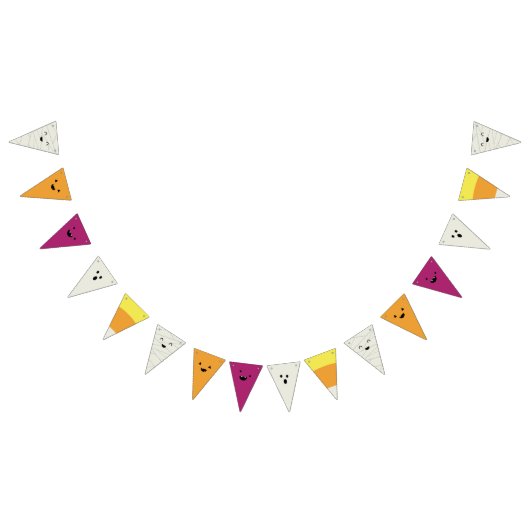 Schattigee Halloween Party bunting banner (Alle)