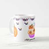Schattigee Halloween pompoen Mok -  (Voorkant links)
