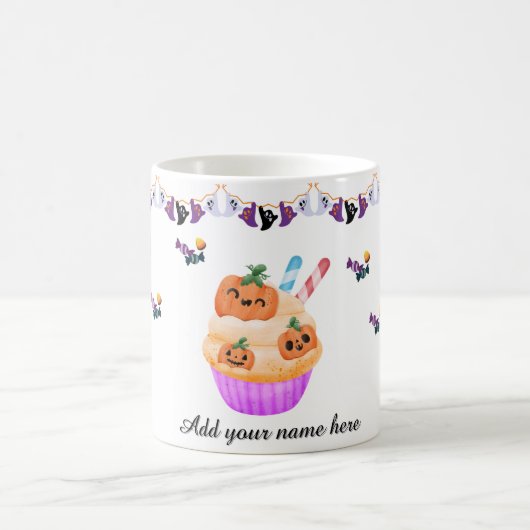 Schattigee Halloween pompoen Mok -  (Center)