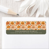 Schattigee Halloween Retour Adreslabels Etiket (Insitu)