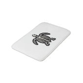Schattigee Halloween schildpad skelet schildpad sc Badmat (Gekanteld)