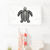 Schattigee Halloween schildpad skelet schildpad sc Spandoek (Insitu)