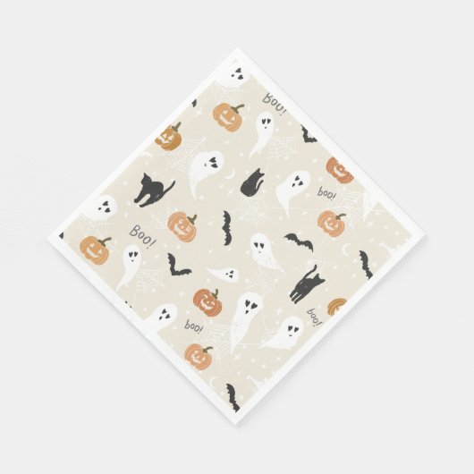 Schattigee Halloween servetten en feestartikelen (Hoek)