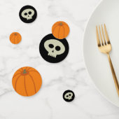 Schattigee Halloween Skull Pumpkin Party Confetti (Groep)