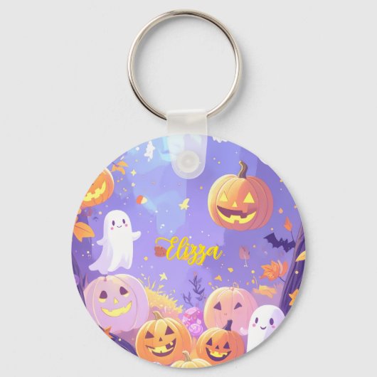  Schattigee Halloween Sleutelhanger (Voorkant)