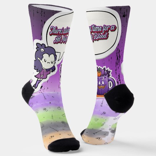 Schattigee Halloween! 👻 Sokken (Gebogen)