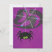 Schattigee Halloween Spider Kaart (Voorkant)