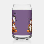 Schattigee Halloween-spoken in Coquette Bows & Pum Blikvorm Glas (Links)