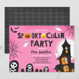 Schattigee Halloween spooktacular huis Kaart