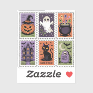 Schattigee Halloween Sticker Set -Schattig Ghost