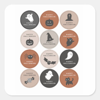 Schattigee Halloween Stickers & Labels