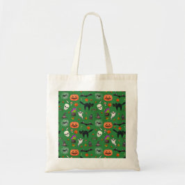 Schattigee Halloween Trick or treat Tote Bag