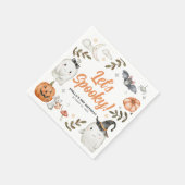 Schattigee Halloween Verjaardag servetten (Hoek)