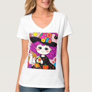 Schattigee Halloween Witch Matching Spooky Style! T-shirt