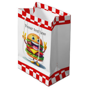 Schattigee hamburger liefhebbers feest medium cadeauzakje