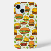 Schattigee hamburgerpatroon