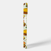 Schattigee hamburgerpatroon Case-Mate iPhone case (Achterkant / Rechts)