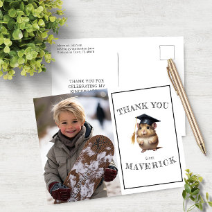 Schattigee Hamster Kleuterschool Afstuderen Dank u Briefkaart