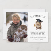 Schattigee Hamster Preschool Afstuderen Aankondigi Aankondiging (Voorkant)