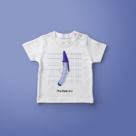 Schattigee Hand getrokken Pen Naam T-shirt