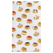 Schattigee Hannukah Sufganiyot Patterned Klein Cadeauzakje (Voorkant)