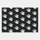 Schattigee Happy Ghost Inpakpapier Vel (Voorkant 3)