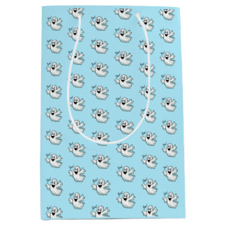 Schattigee Happy Ghost Medium Cadeauzakje