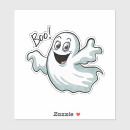 Schattigee Happy Ghost Sticker