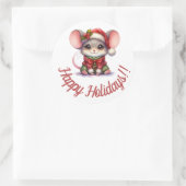 Schattigee happy holiday stickers (Tas)