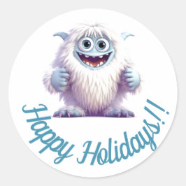 Schattigee happy holiday stickers