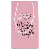 Schattigee Happy Moederdag-kalligrafie | Cadeautas (Achterkant)