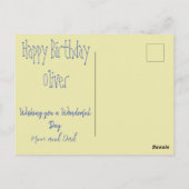 Schattigee Happy Monkey Voetballer Kaart (Achterkant)